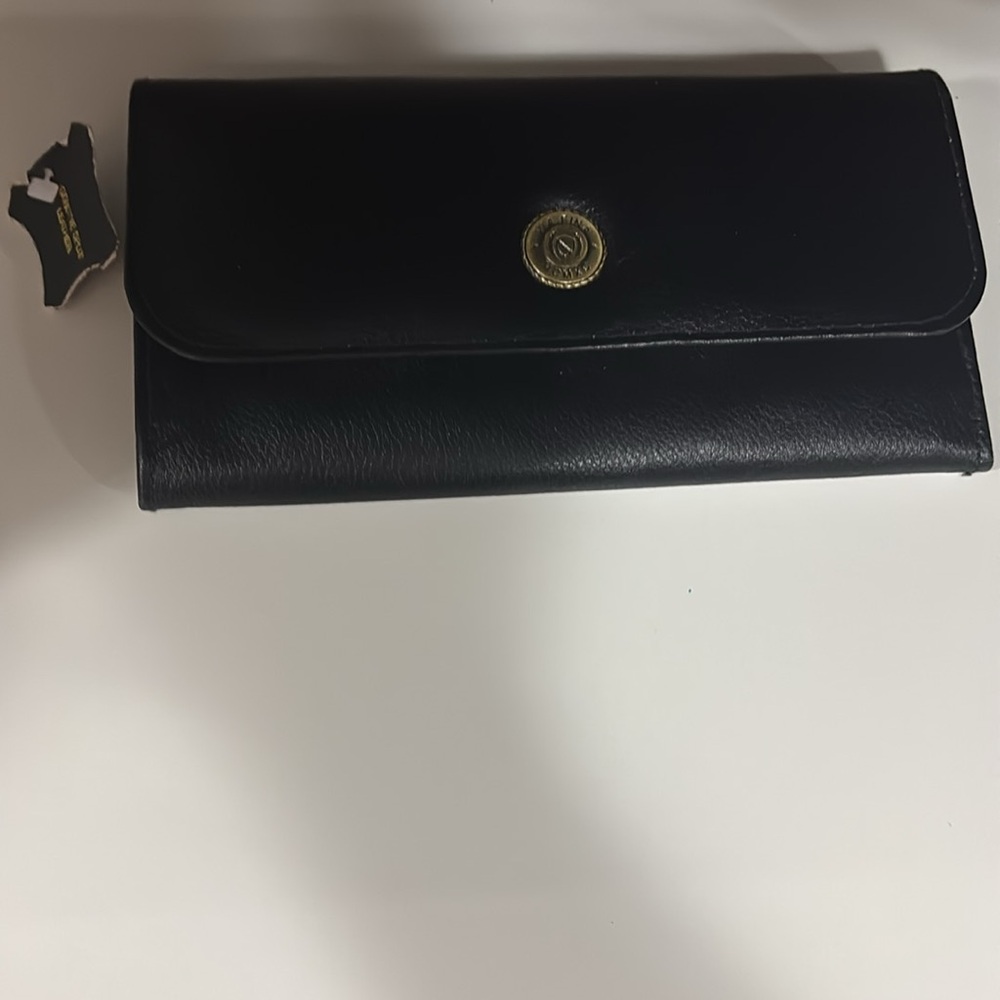 VIA FINA WALLET GENUINE SPLIT LEATHER!